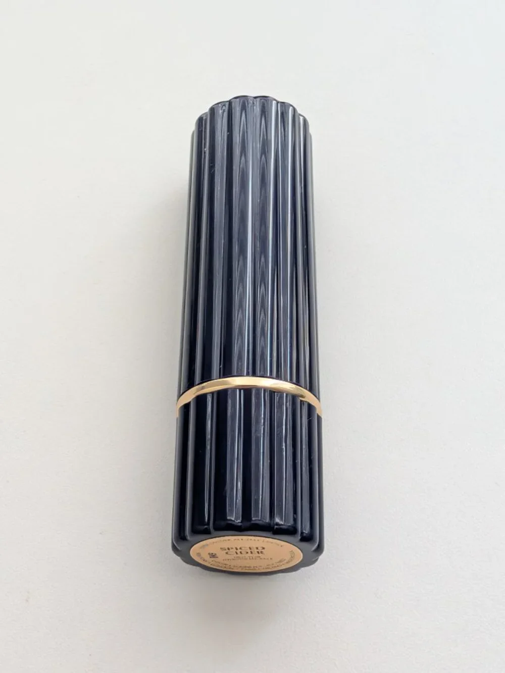 Estee Lauder All-Day Lipstick 24 Spiced Cider Full Size Ribbed Blue Case New